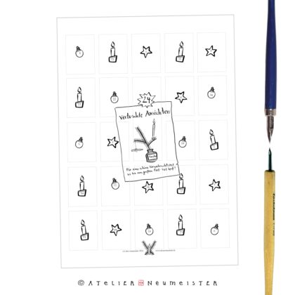 vertuschte Ansichten, Weihnachtskalender, Adventskalender
