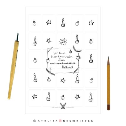 viel Freude, Weihnachtskalender, Adventskalender